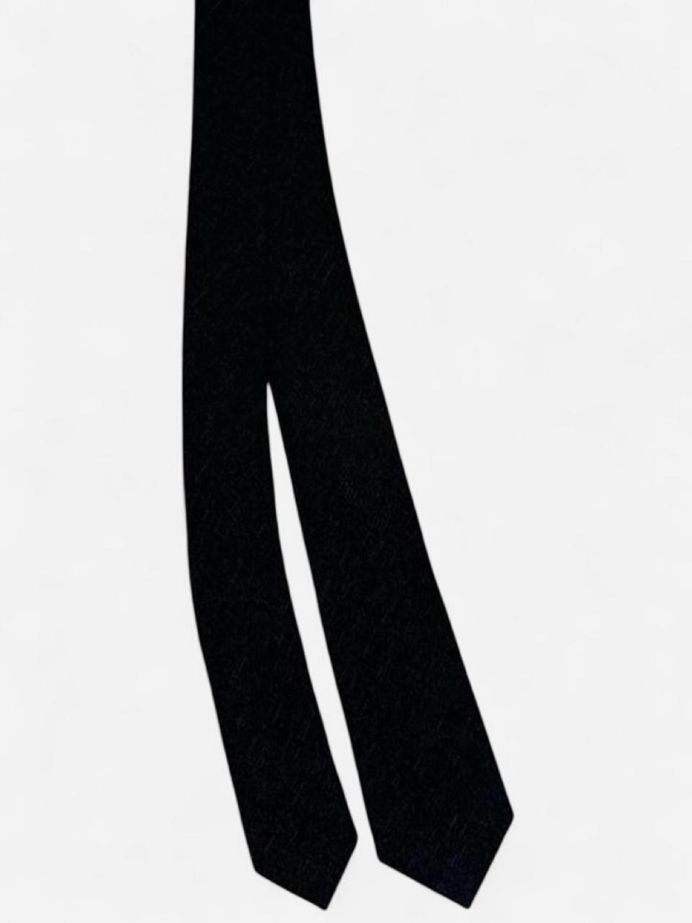 Classic Black/Dark Navy Men's Neck Tie - Sleek Everyday Formalwear Brand SIX